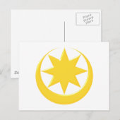 Sybol Astarte Ishtar Briefkaart (Voorkant / Achterkant)