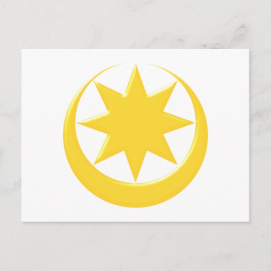 Sybol Astarte Ishtar Briefkaart (Voorkant)
