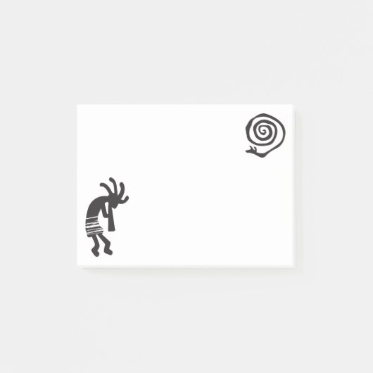 Sybol Spiral Snake Kokopelli Post-it® Notes (Voorkant)