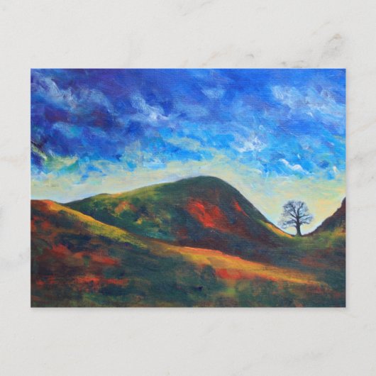 Sycamore Gap Briefkaart (Voorkant)