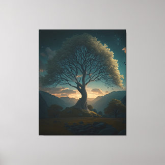 Sycamore Gap Canvas Afdruk