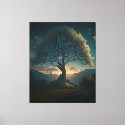 Sycamore Gap Canvas Afdruk (Voorkant)