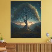 Sycamore Gap Canvas Afdruk (Insitu (Woonkamer))