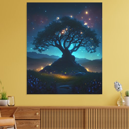 Sycamore Gap Canvas Afdruk (Insitu (Woonkamer))