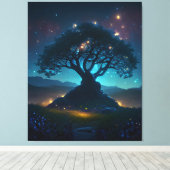 Sycamore Gap Canvas Afdruk (Insitu (Houten vloer))