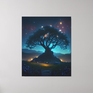 Sycamore Gap Canvas Afdruk
