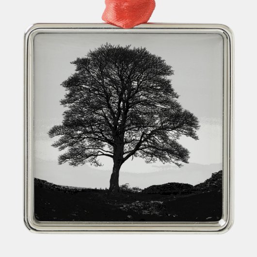 Sycamore Gap Ceramic Ornament (Voorkant)