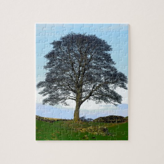 Sycamore Gap Puzzle/Jigzaag Legpuzzel (Verticaal)