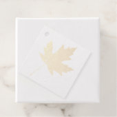 Sycamore Leaf Folie Favor Label (Met doos)