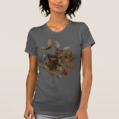 Sycamore Maple Leaves Collage T-shirt (Voorkant)