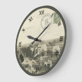 Sycamore Ohio Post Kaart Clock - 1910 Grote Klok (Hoek)