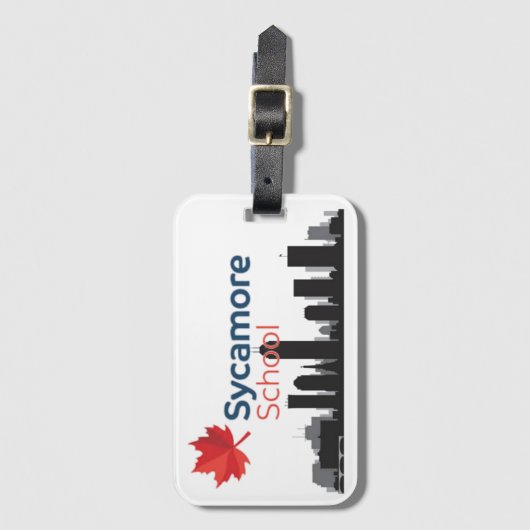 Sycamore School Key Largo Field Trip Bag Label Bagagelabel (Voorkant (verticaal))