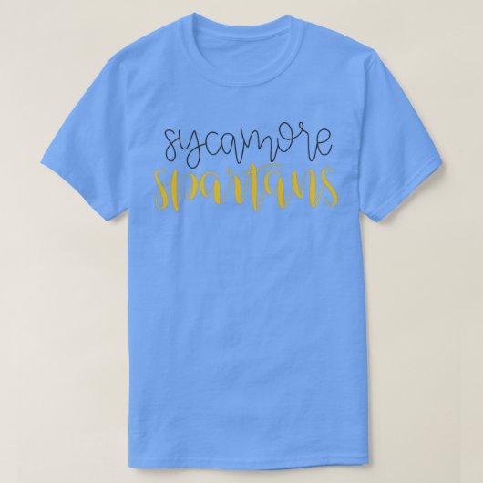 Sycamore Spartans T-shirt (Design voorkant)