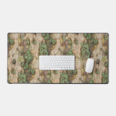 Sycamore Tree Bark Moss Lichen Bureaumat (Keyboard & Muis)