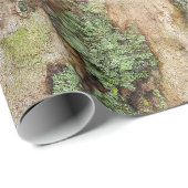 Sycamore Tree Bark Moss Lichen Cadeaupapier (Rol Hoek)