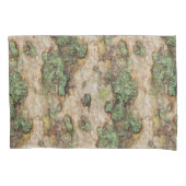 Sycamore Tree Bark Moss Lichen Kussensloop (Voorkant-Links)
