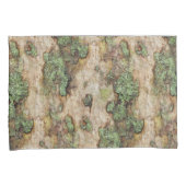 Sycamore Tree Bark Moss Lichen Kussensloop (Voorkant-Rechts)