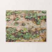 Sycamore Tree Bark Moss Lichen Legpuzzel (Horizontaal)