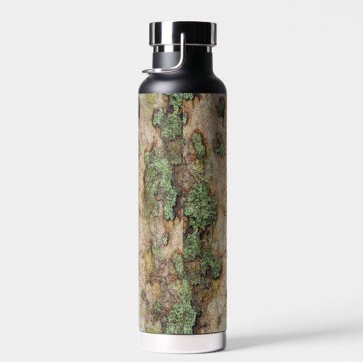 Sycamore Tree Bark Moss Lichen Waterfles (Rechts)