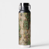 Sycamore Tree Bark Moss Lichen Waterfles (Voorkant)