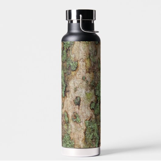 Sycamore Tree Bark Moss Lichen Waterfles (Links)