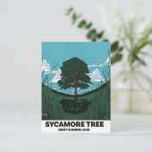 Sycamore Tree Gap Briefkaart (Staand voorkant)
