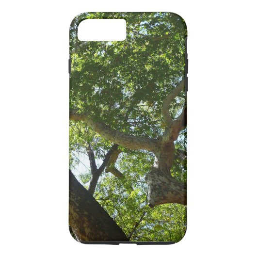Sycamore Tree Green-Natuur Case-Mate iPhone Case (Achterkant)