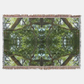 Sycamore Tree Green-Natuur Deken (Voorkant)