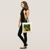 Sycamore Tree Green-Natuur Tote Bag (Voorkant (model))