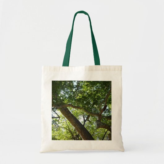 Sycamore Tree Green-Natuur Tote Bag (Voorkant)