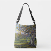 "Sycamores in de Herfst" Canvas tas (Voorkant)