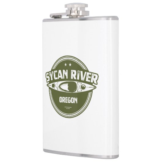 Sycan River Oregon Kayaking Heupfles (Links)