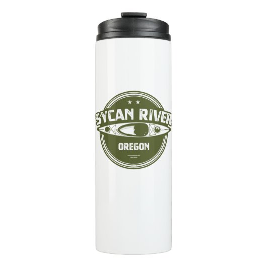 Sycan River Oregon Kayaking Thermosbeker (Voorkant)