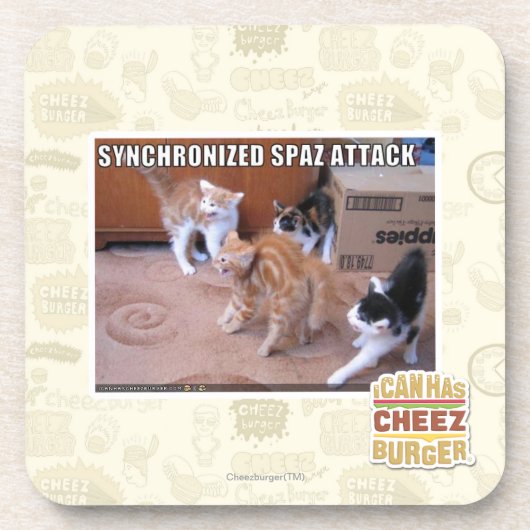 Sychronized Spaz Attack Onderzetter (Voorkant)