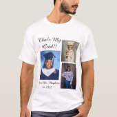 Syd Afstudeerder T-shirt (Voorkant)