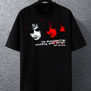 Syd Barrett kijkt uit op unisex T-shirt