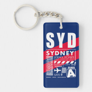 SYD Sydney luchthaven Sleutelhanger