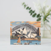 Sydney (10) briefkaart (Staand voorkant)