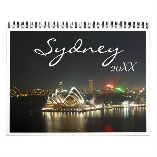 Sydney 2026 kalender (Hoes)