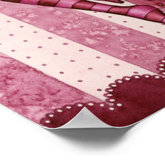 Sydney - Aardbei Witch - Poster (Hoek)