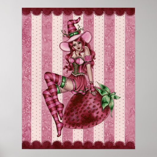 Sydney - Aardbei Witch - Poster (Voorkant)