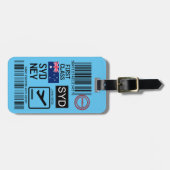 Sydney airport travel tag bagagelabel