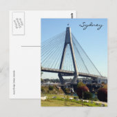 sydney anzac bridge briefkaart (Voorkant / Achterkant)
