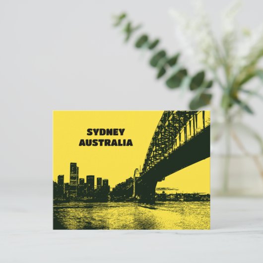 Sydney Australia Briefkaart (Staand voorkant)