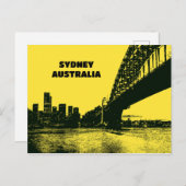Sydney Australia Briefkaart (Voorkant / Achterkant)