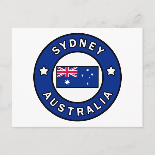Sydney Australia Briefkaart (Voorkant)