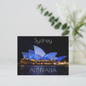 Sydney Australia Briefkaart (Staand voorkant)