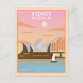 Sydney Australia Briefkaart (Voorkant)