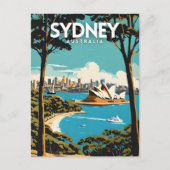 Sydney Australia Briefkaart (Voorkant)