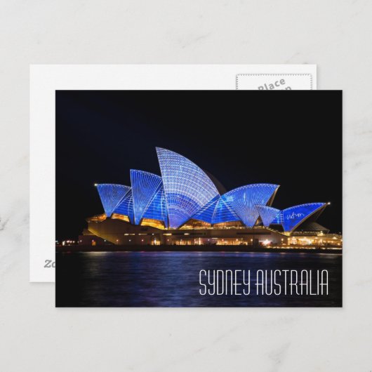 Sydney Australia Briefkaart (Voorkant / Achterkant)